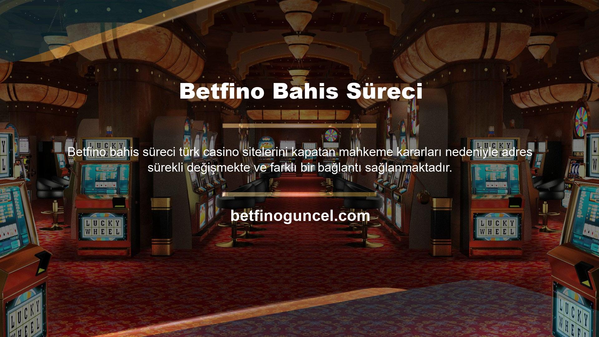 Sonuç olarak ekip, yeni kimlik bilgilerinin hesaba erişmek için kullanılabilmesi için Betfino oturum açma bilgilerini düzenli olarak değiştirir